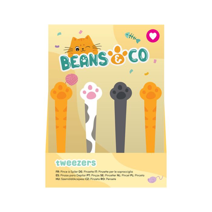 Beans & Co Cat Paw Shaped Tweezers