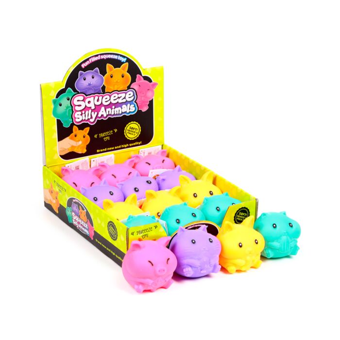 Maltose Squeezy Neon Cute Animal Stress Toy