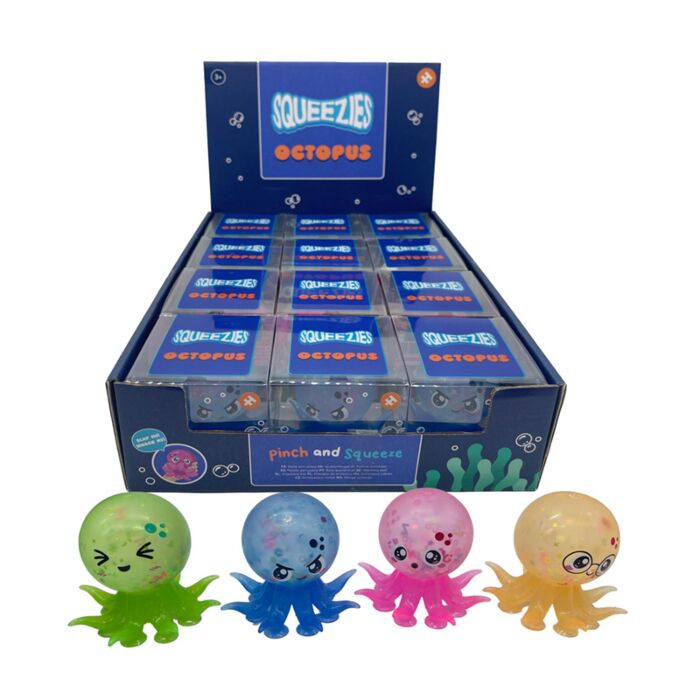 Squeezy Octopus Sucker Toy