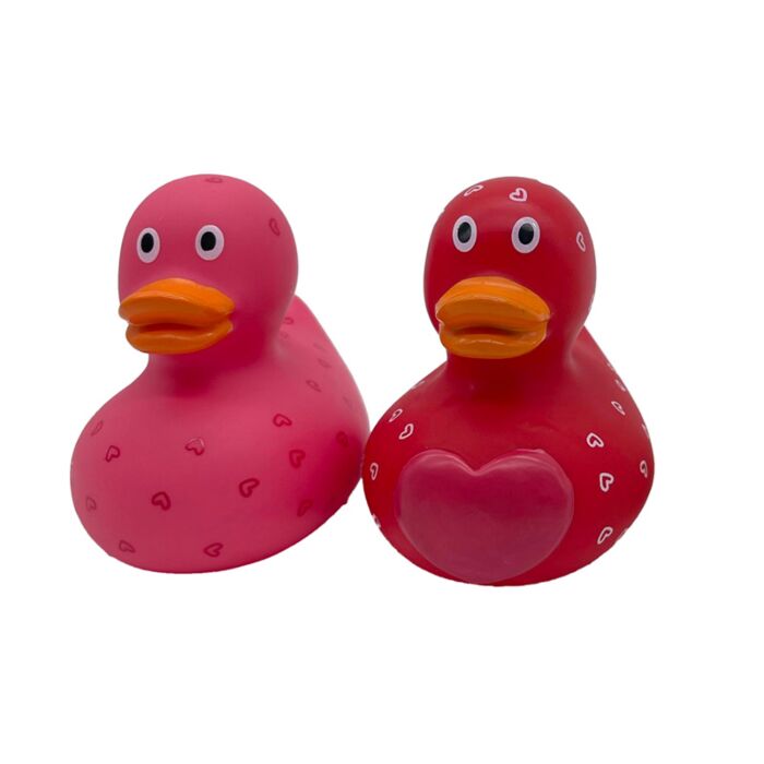 Amore Heart Duck Bath Time Toy