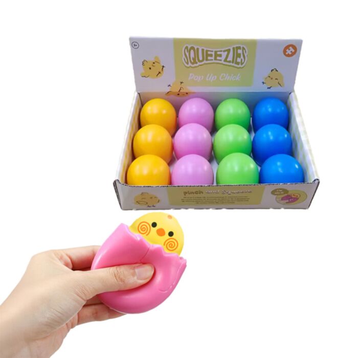 Springtime Hatching Chick & Egg Pop Out Toy