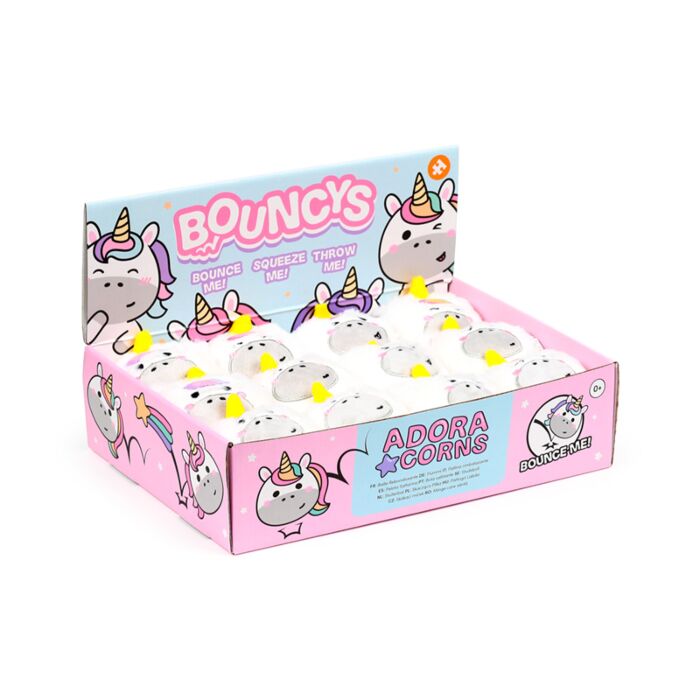 Unicorn Magic High Bounce Plush Bouncy Ball
