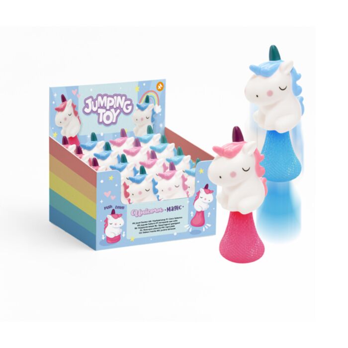 Unicorn Magic Pop Up Jumping Toy