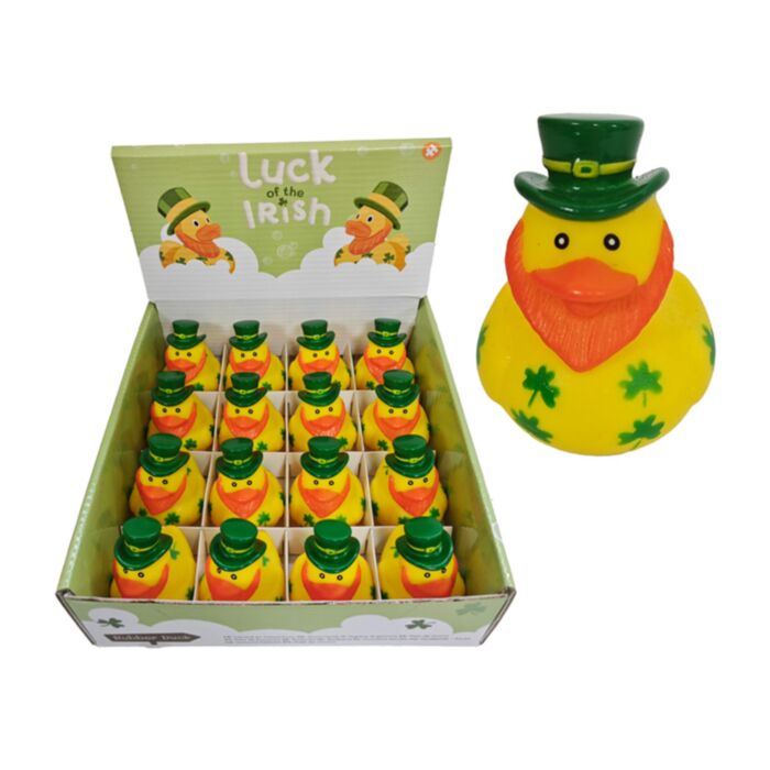 Luck of the Irish Ireland Duck Bath Time Toy