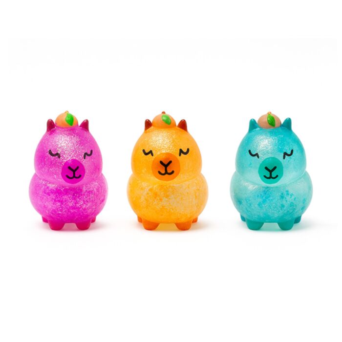 Maltose Squeezy Glitter Capybara Stress Toy