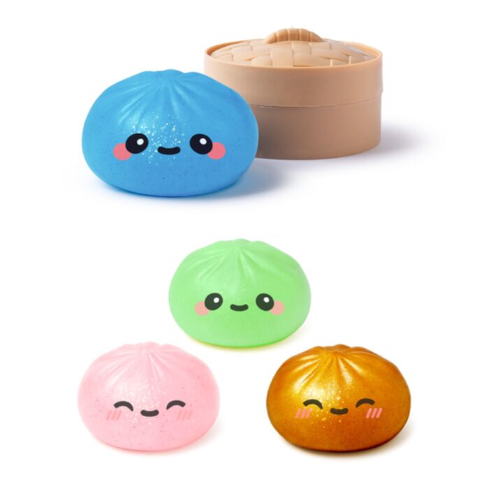 Mystery Foodiemals Bao House Bao Bun Maltose Squeezy Stress Toy Blind Box