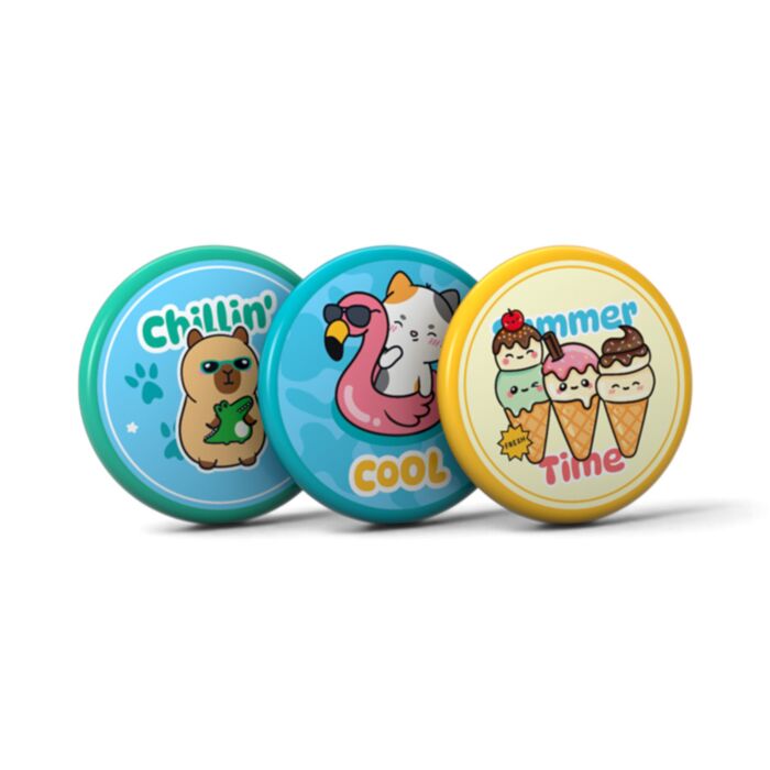 Summertime Capybara, Adoramals Pool Party, Summer Time Flying Disk