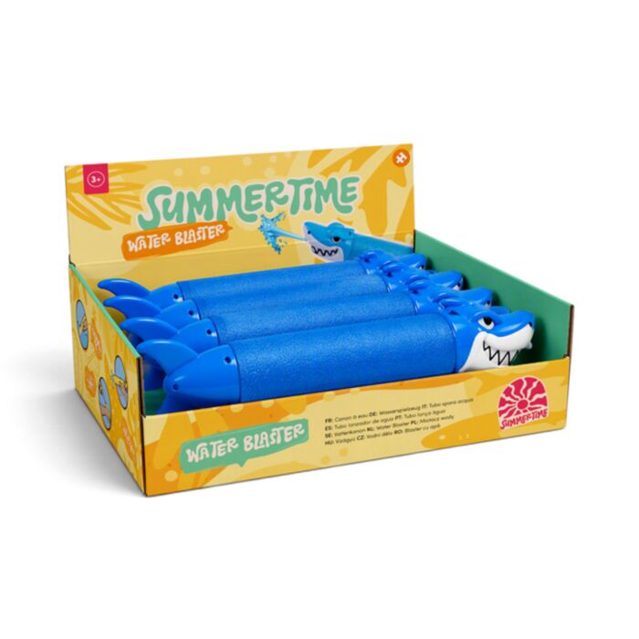 Summertime Shark Water Pump Blaster Cannon Toy