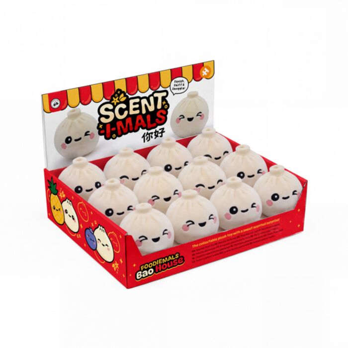 Foodiemals Bao House Bao Bun Scented Plush Maltose Stress Toy
