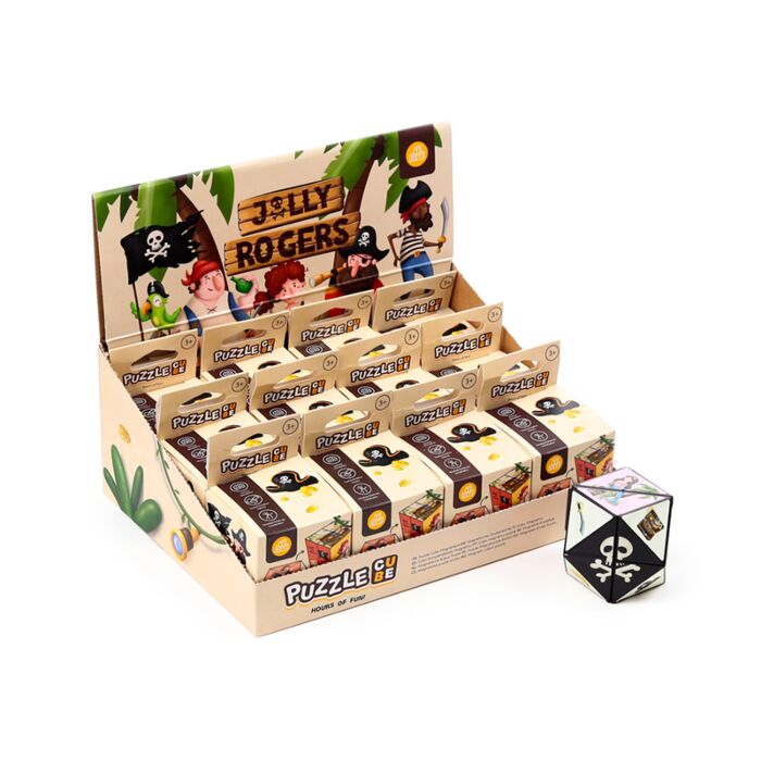 Jolly Rogers Pirate Puzzle Cube Toy