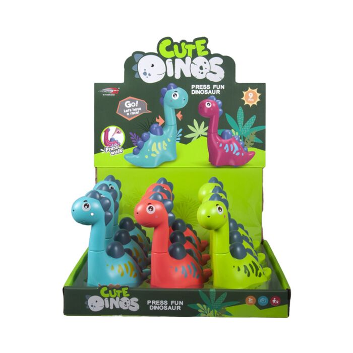 Press & Go Cute Dinosaur Action Toy