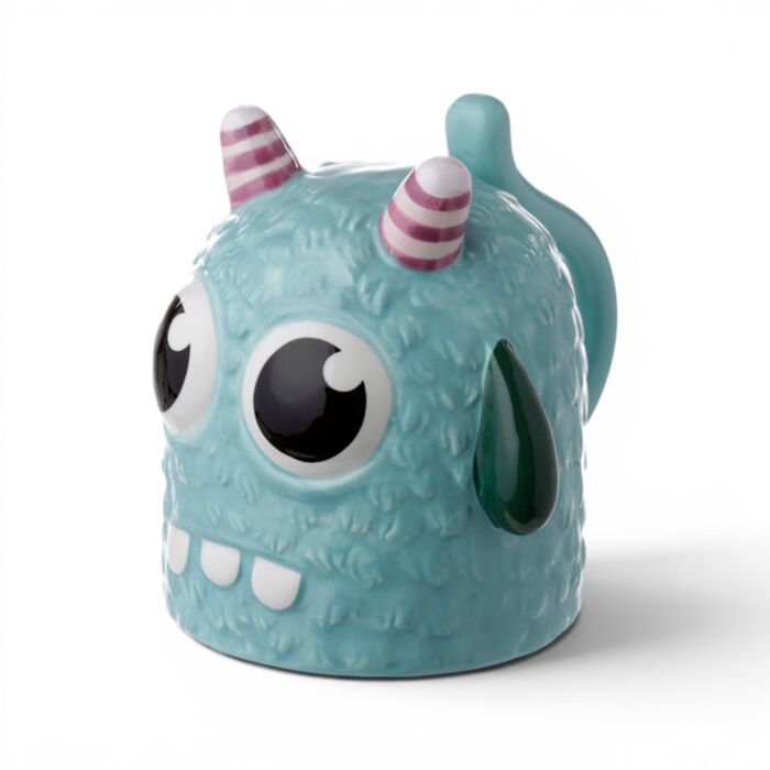 Monstarz Monster Blue Upside Down Ceramic Shaped Mug