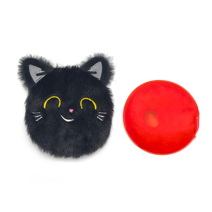 Lucky the Black Cat Plush Hand Warmer