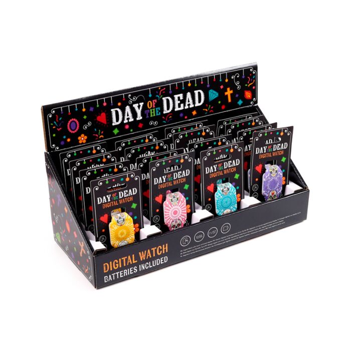 Day of the Dead Silicone Digital Watch