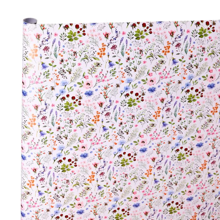 Nectar Meadows 3m Wrapping Paper Roll
