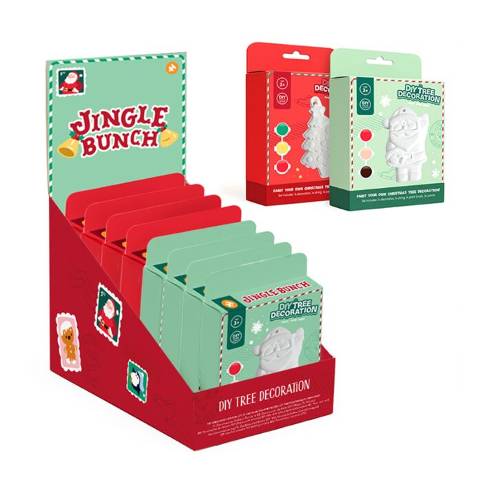 Jingle Bunch Christmas Paint Your Own DIY Christmas Tree Decoration