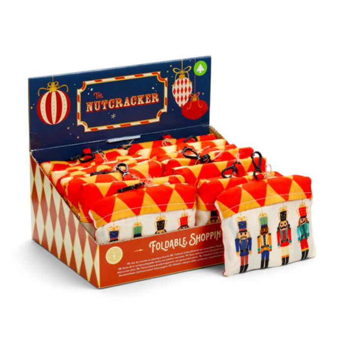 Foldable Reusable Shopping Bag Christmas The Nutcracker