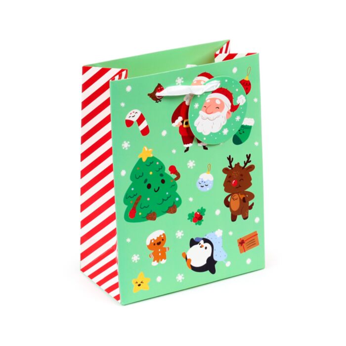 Christmas Jingle Bunch Gift Bag Medium