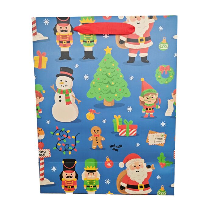 Christmas Festive Friends Gift Bag Large