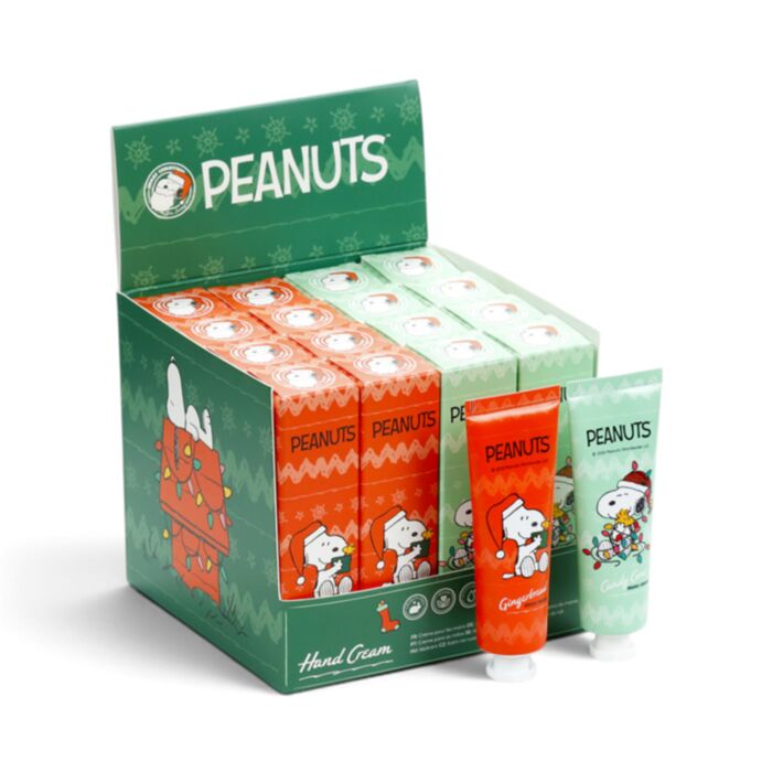 Peanuts Christmas Snoopy & Woodstock Moisturising Hand Cream 30ml