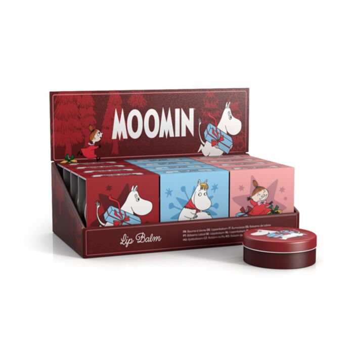 Moomin Christmas Lip Balm in a Tin
