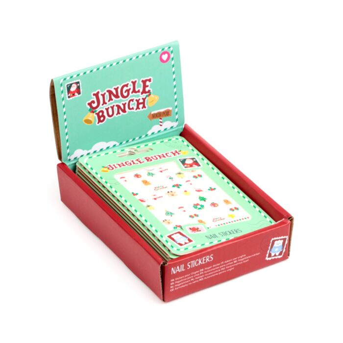 Jingle Bunch Christmas Self Adhesive Nail Stickers