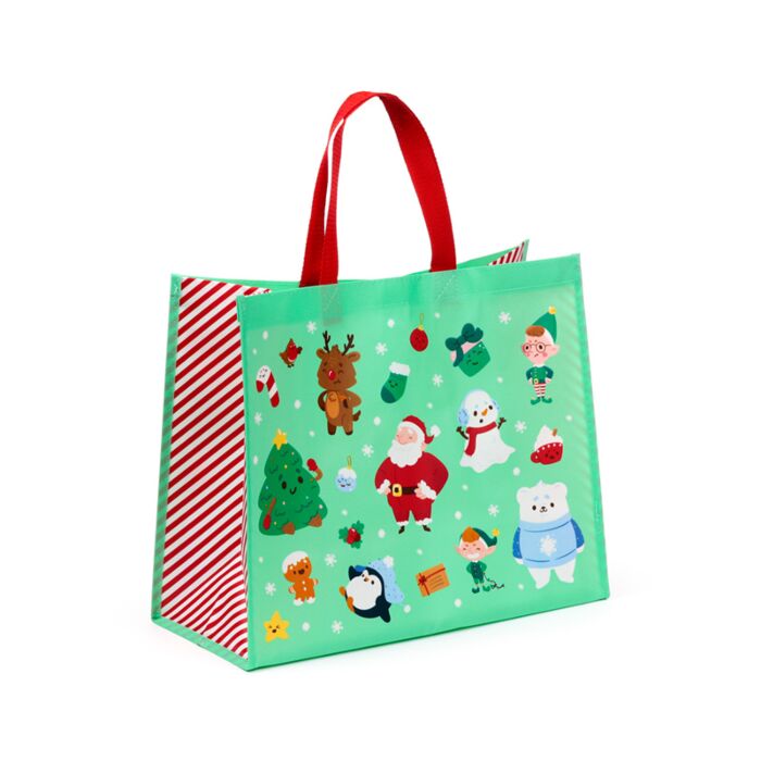 Christmas Jingle Bunch Reusable Shopping Bag