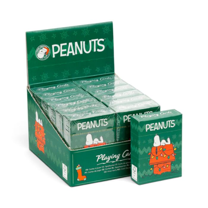Peanuts Christmas Snoopy & Woodstock Standard Playing Card Deck