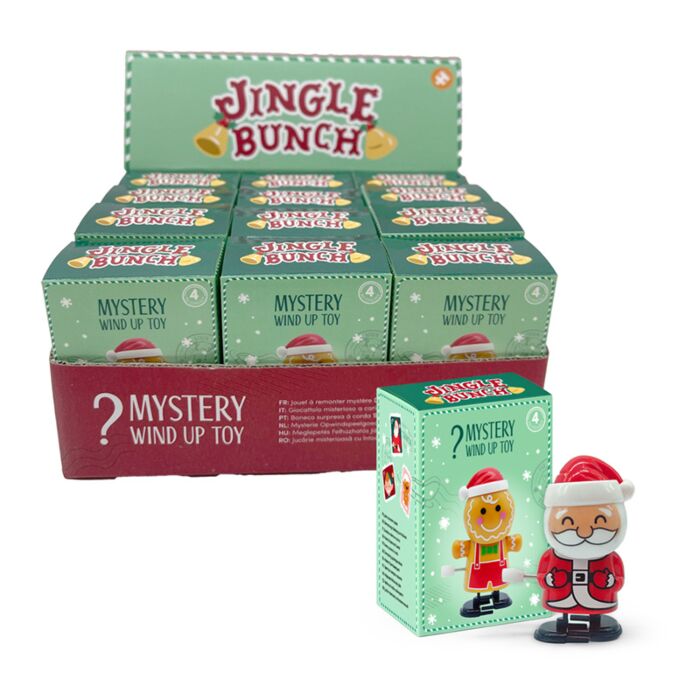 Mystery Jingle Bunch Christmas Wind Up Toy Blind Box