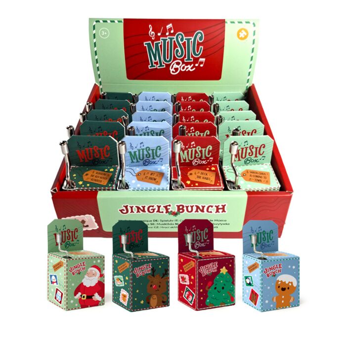 Jingle Bunch Christmas Music Box