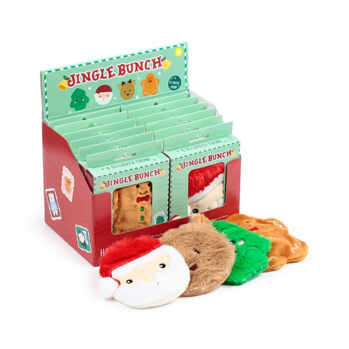 Christmas Jingle Bunch Plush Hand Warmer