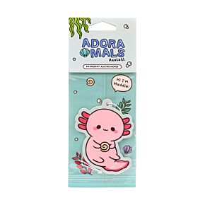Raspberry Adoramals Maddie the Axolotl Air Freshener
