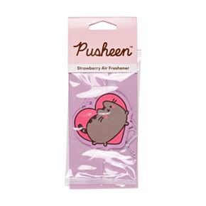 Strawberry Pusheen the Cat Heart Air Freshener
