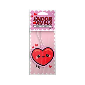 Cherry J'Adoramals Heart Air Freshener