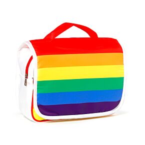 Somewhere Rainbow Hanging Toiletry Makeup Wash Bag