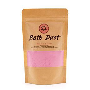 Rose Bath Dust/Bath Salt with Rose Petals