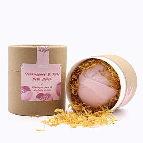 Frankincense & Rose Himalayan Salt Botanicals Bath Bomb Gift Set