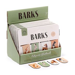 Barks Dog Magnetic Bookmark Set