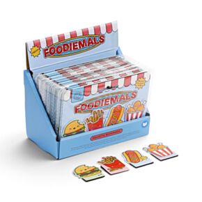 Foodiemals Fast Food Magnetic Bookmark Set