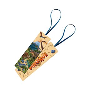 Dinosaur Bookmark with Elastic Band