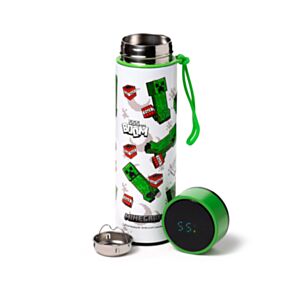 Minecraft SSS… BOOM Hot & Cold Digital Thermometer Bottle