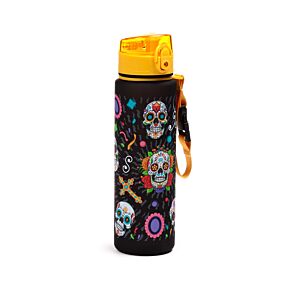 Day of the Dead Pop Top 600ml Shatterproof Bottle