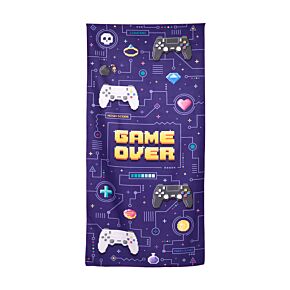 Game Over Microfibre Beach Towel