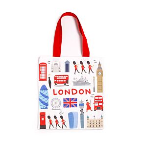 London Souvenir Reusable Tote Bag
