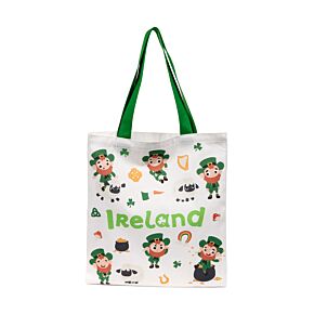 Luck of the Irish Ireland Reusable Tote Bag