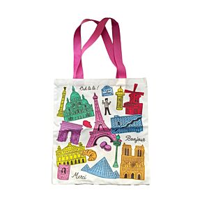 Je t'aime Paris Reusable Tote Bag