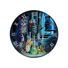 Lisa Parker Jekyll and Hyde Cats Picture Clock