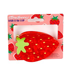 Foodiemals Strawberry Hair Claw Clip