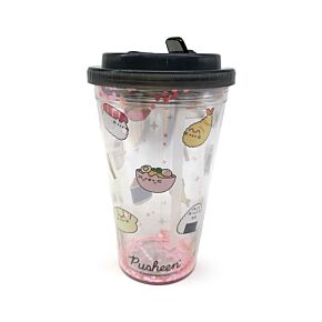 Shatterproof Pusheen the Cat Sushi Club Double Walled Cup & Straw