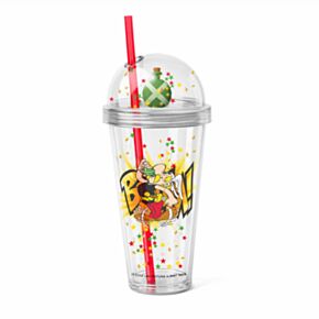 Asterix Magic Potion Double Walled Cup & Straw with Charms